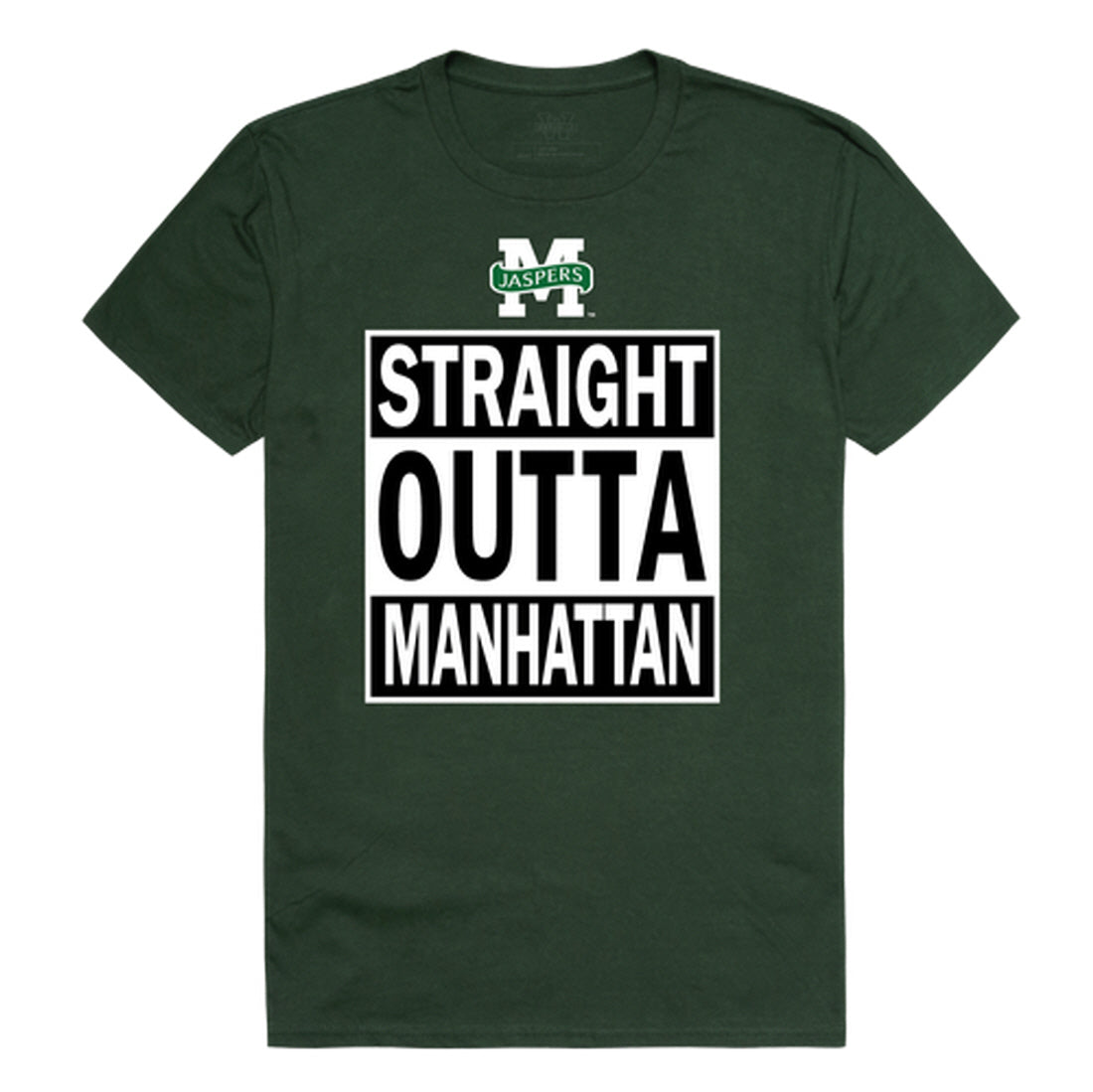 Manhattan Jaspers Straight Outta Tee T-Shirt