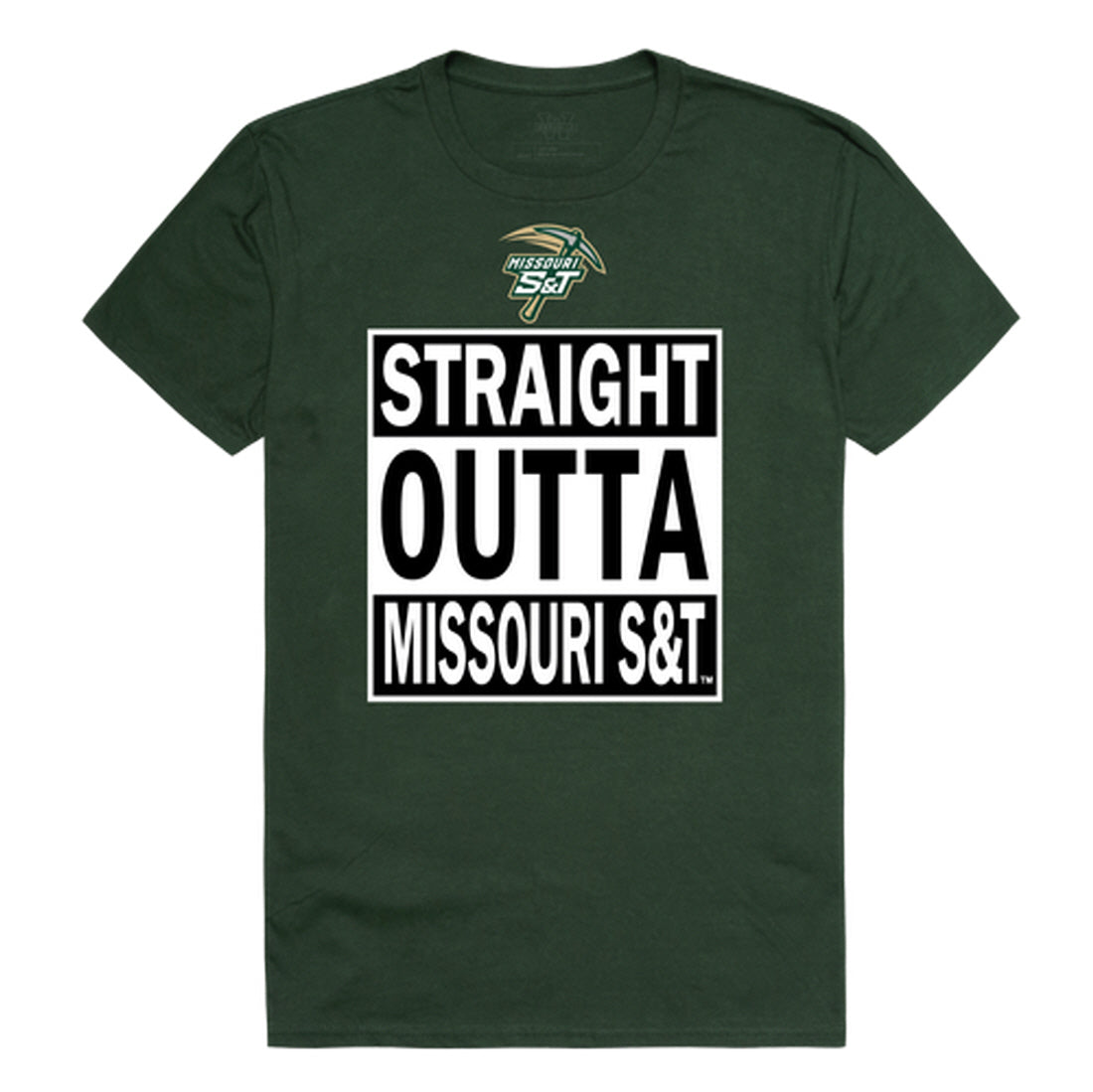 Missouri University of Science and Technology Miners Straight Outta Tee T-Shirt