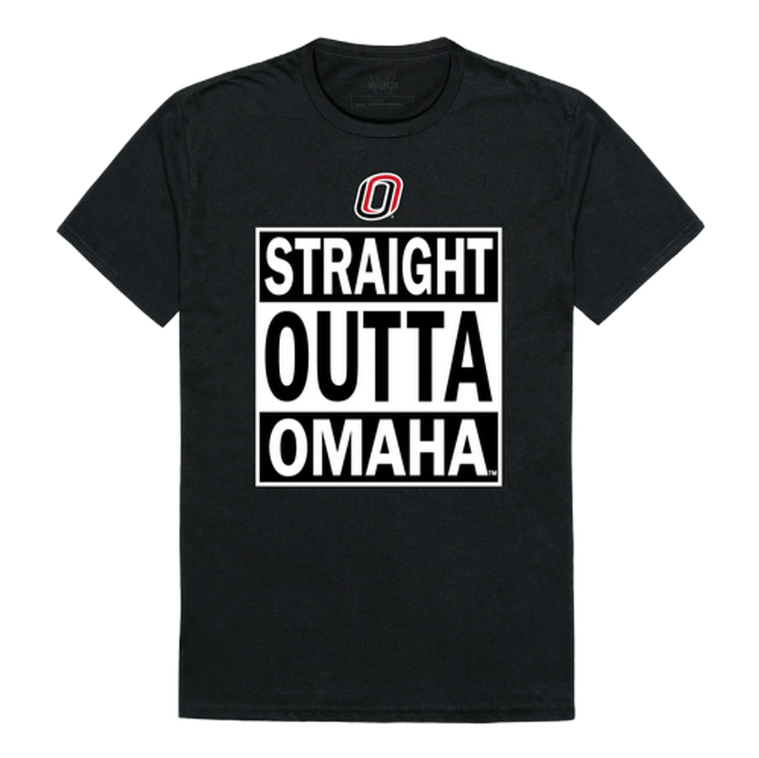 University of Nebraska Omaha Mavericks Straight Outta Tee T-Shirt