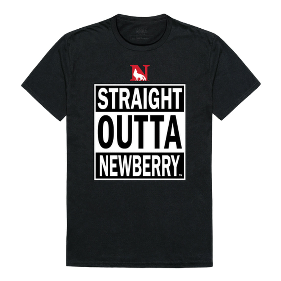 Newberry College Wolves Straight Outta Tee T-Shirt