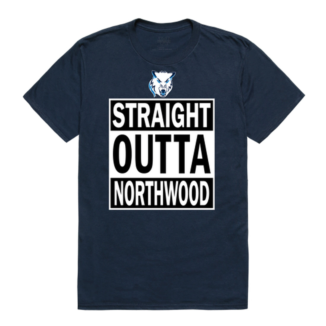 Northwood University Timberwolves Straight Outta Tee T-Shirt