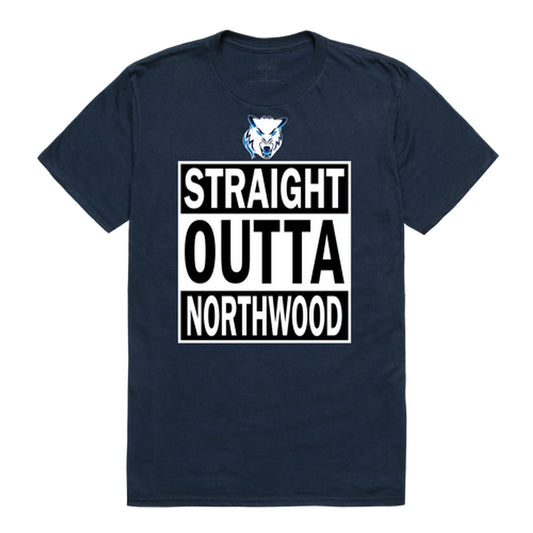 Northwood University Timberwolves Straight Outta Tee T-Shirt