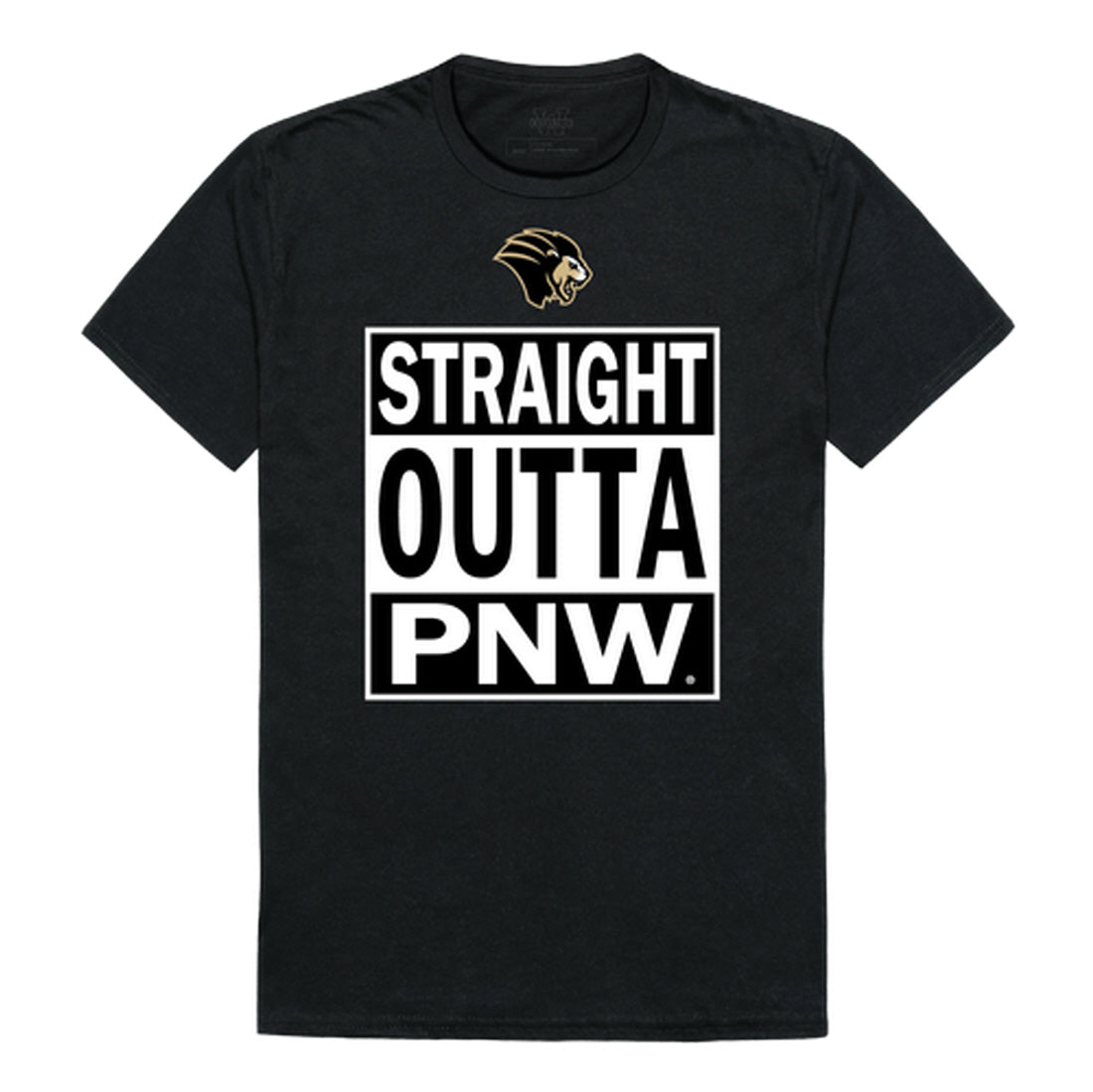 Purdue University Northwest Lion Straight Outta Tee T-Shirt