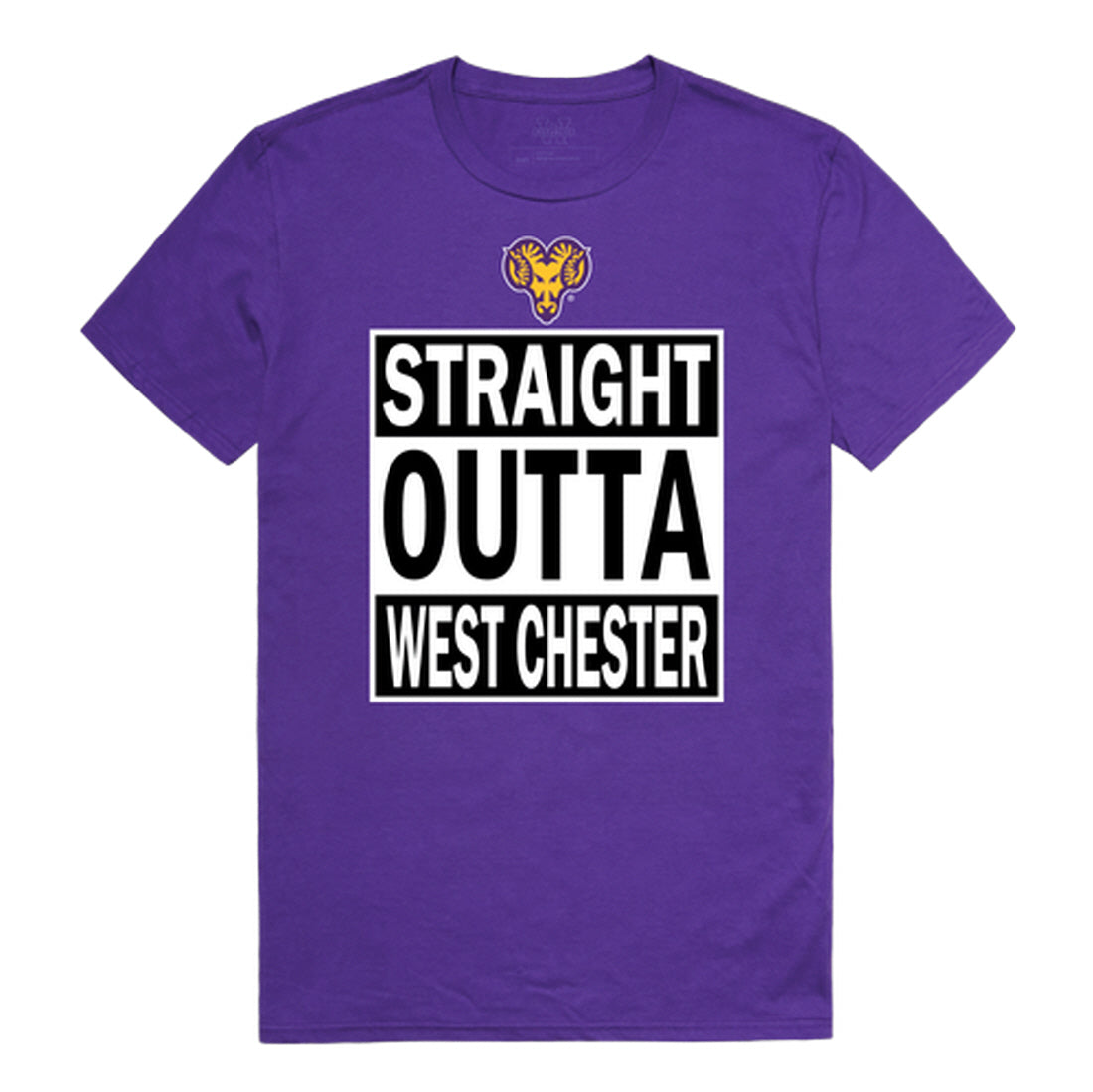 West Chester University of Pennsylvaniar Rams Straight Outta Tee T-Shirt