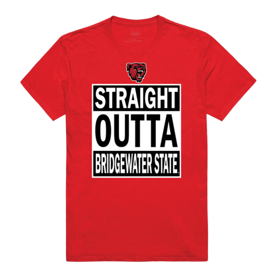 Bridgewater State University Bears Straight Outta Tee T-Shirt