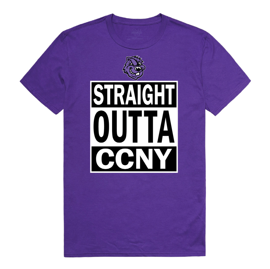 CCNY Beavers Straight Outta Tee T-Shirt