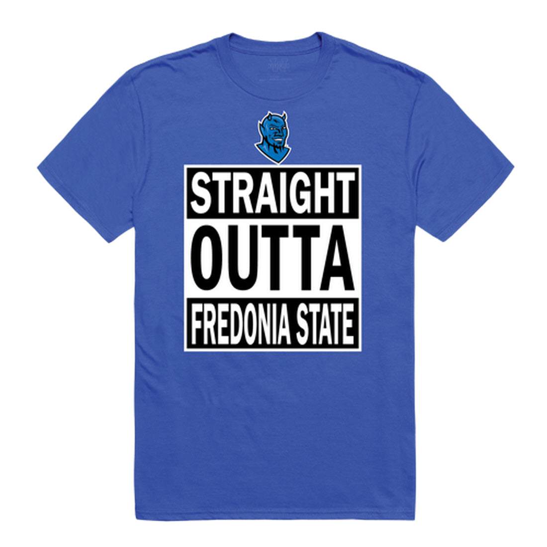 Fredonia Blue Devils Straight Outta Tee T-Shirt