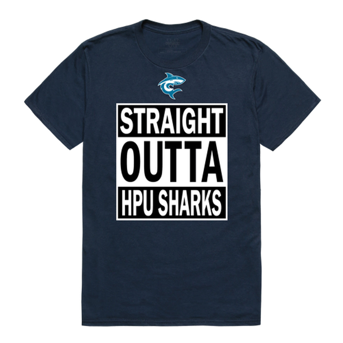 Hawaii Pacific University Sharks Straight Outta Tee T-Shirt