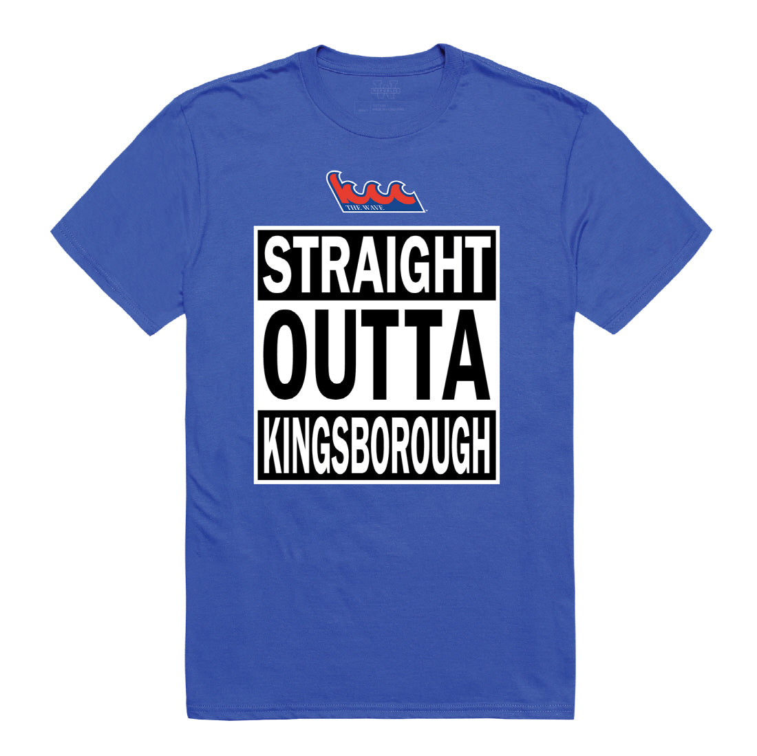 Kingsborough CC The Wave Straight Outta Tee T-Shirt