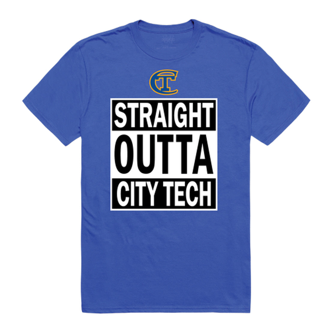 NY City Tech Yellow Jackets Straight Outta Tee T-Shirt