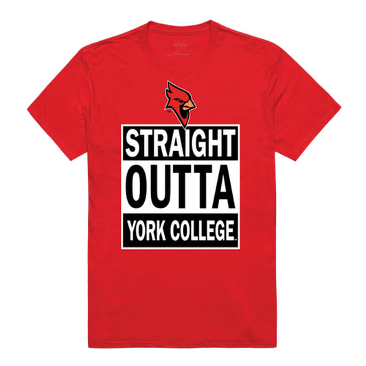 York College Cardinals Straight Outta Tee T-Shirt