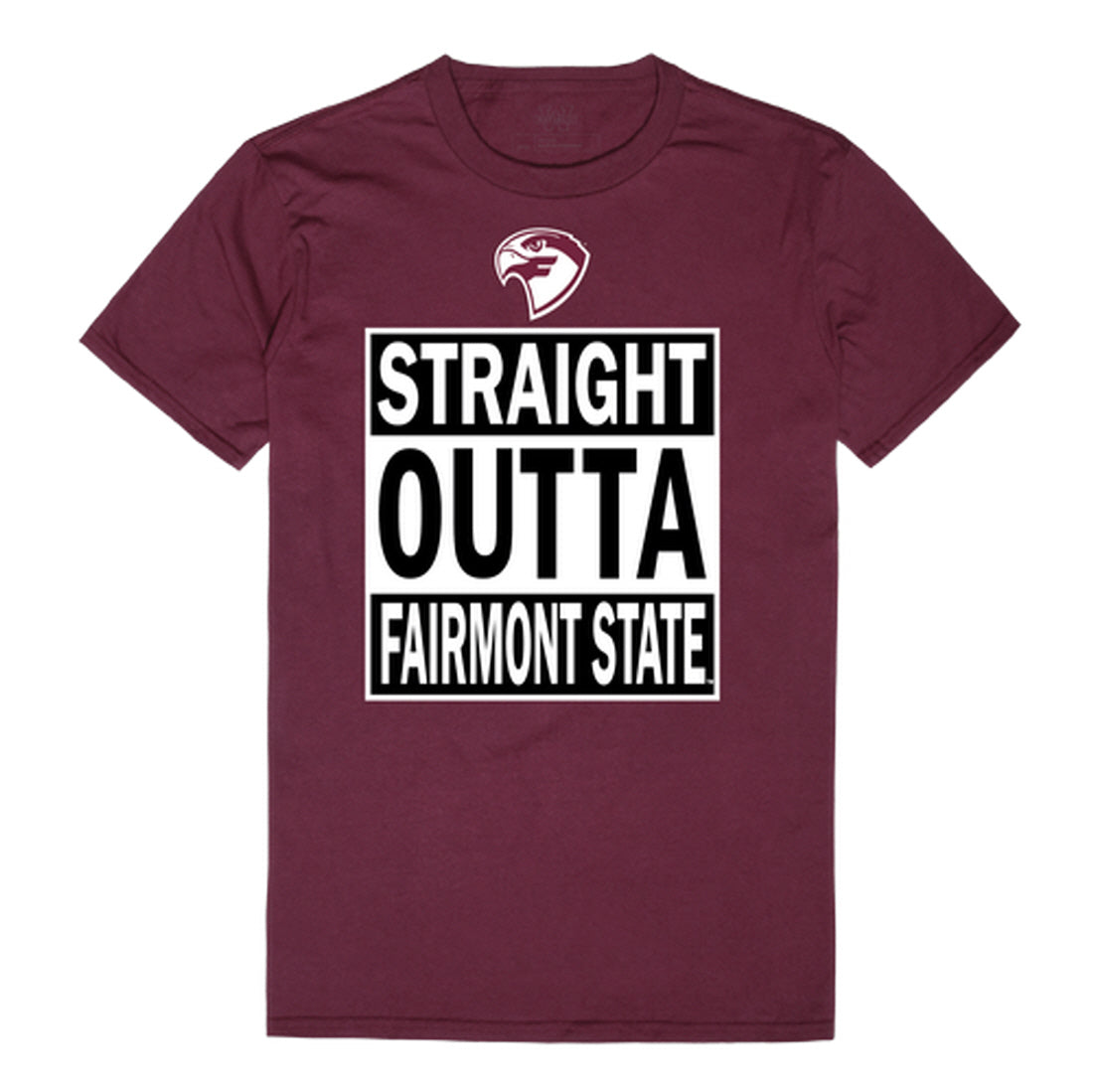 Fairmont State Falcons Straight Outta Tee T-Shirt