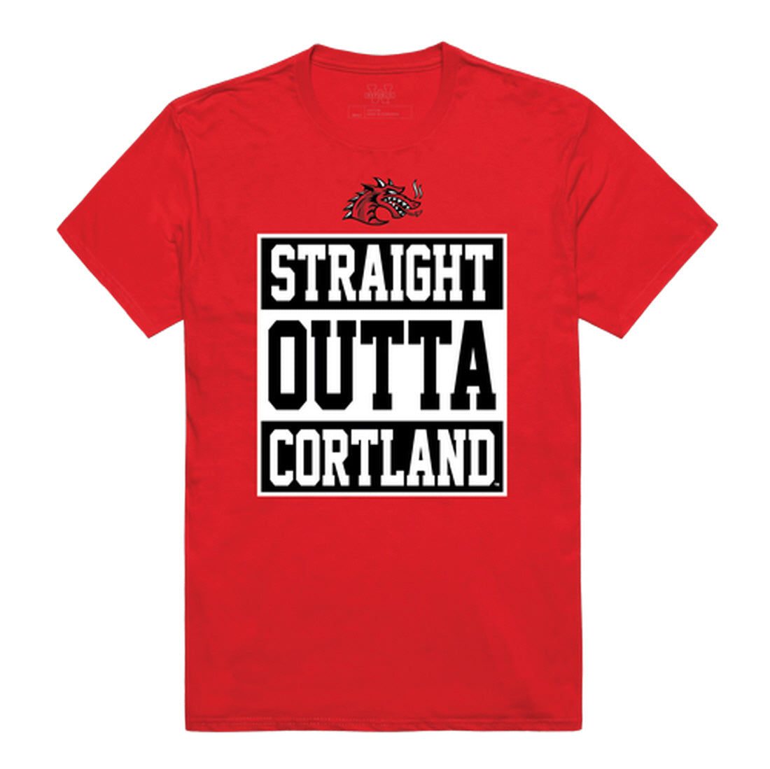 SUNY Cortland Red Dragons Straight Outta Tee T-Shirt