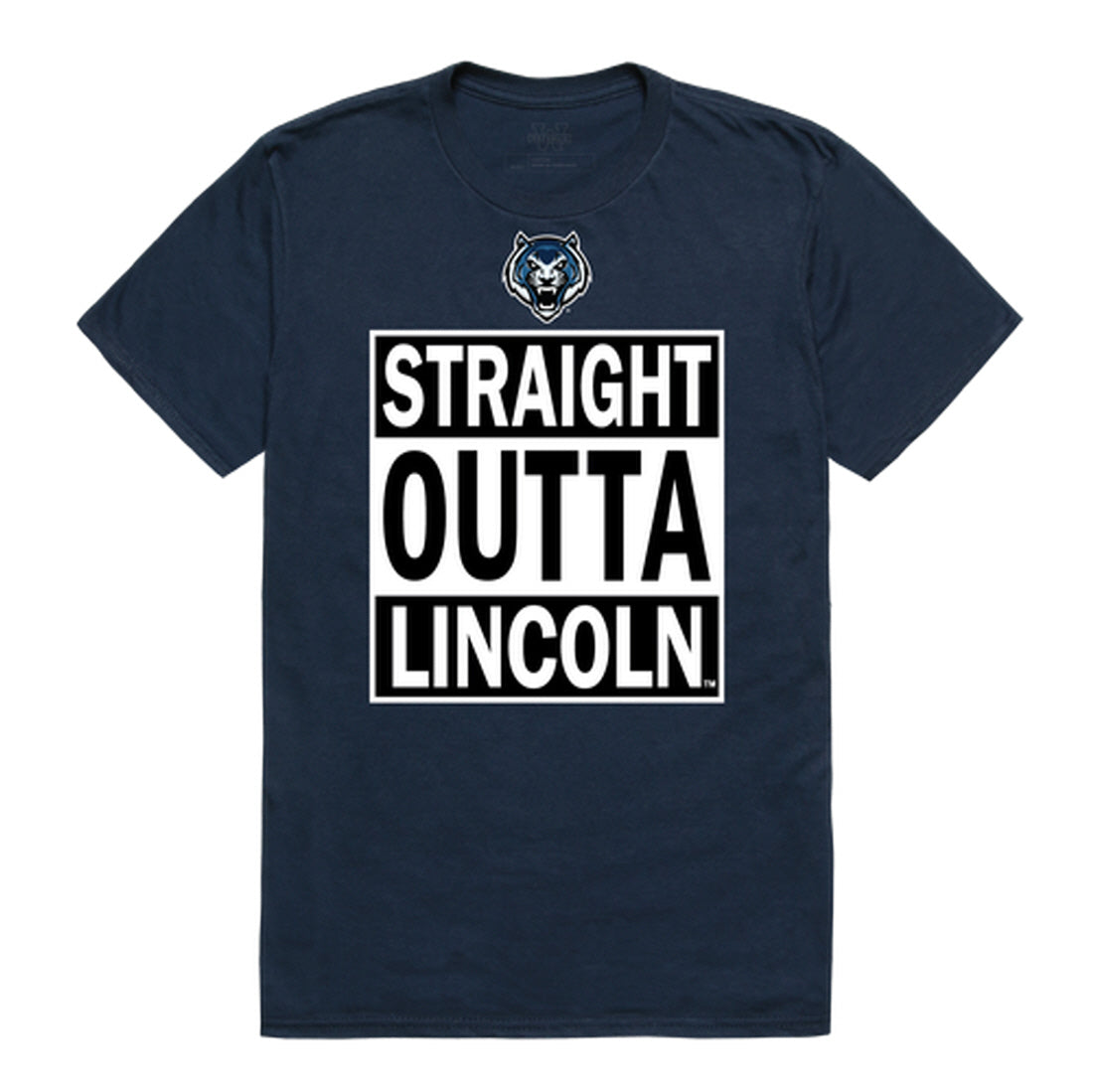 Lincoln University Blue Tigers Straight Outta Tee T-Shirt