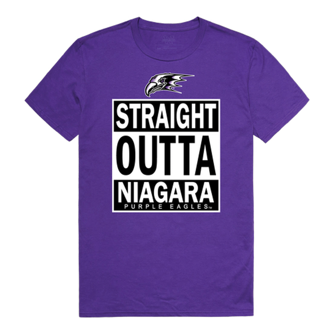 Niagara University Purple Eagles Straight Outta Tee T-Shirt