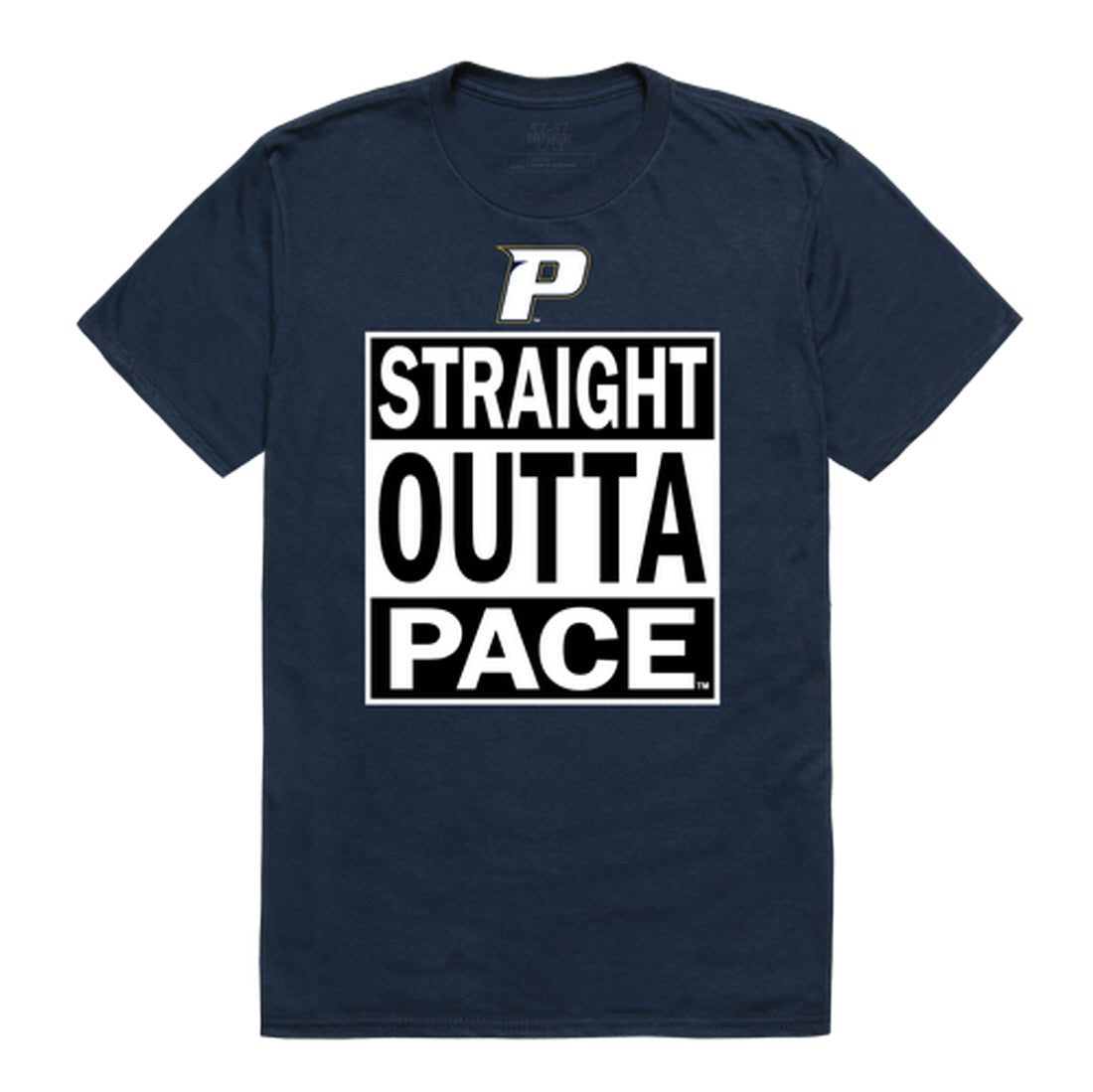 Pace University Setters Straight Outta Tee T-Shirt