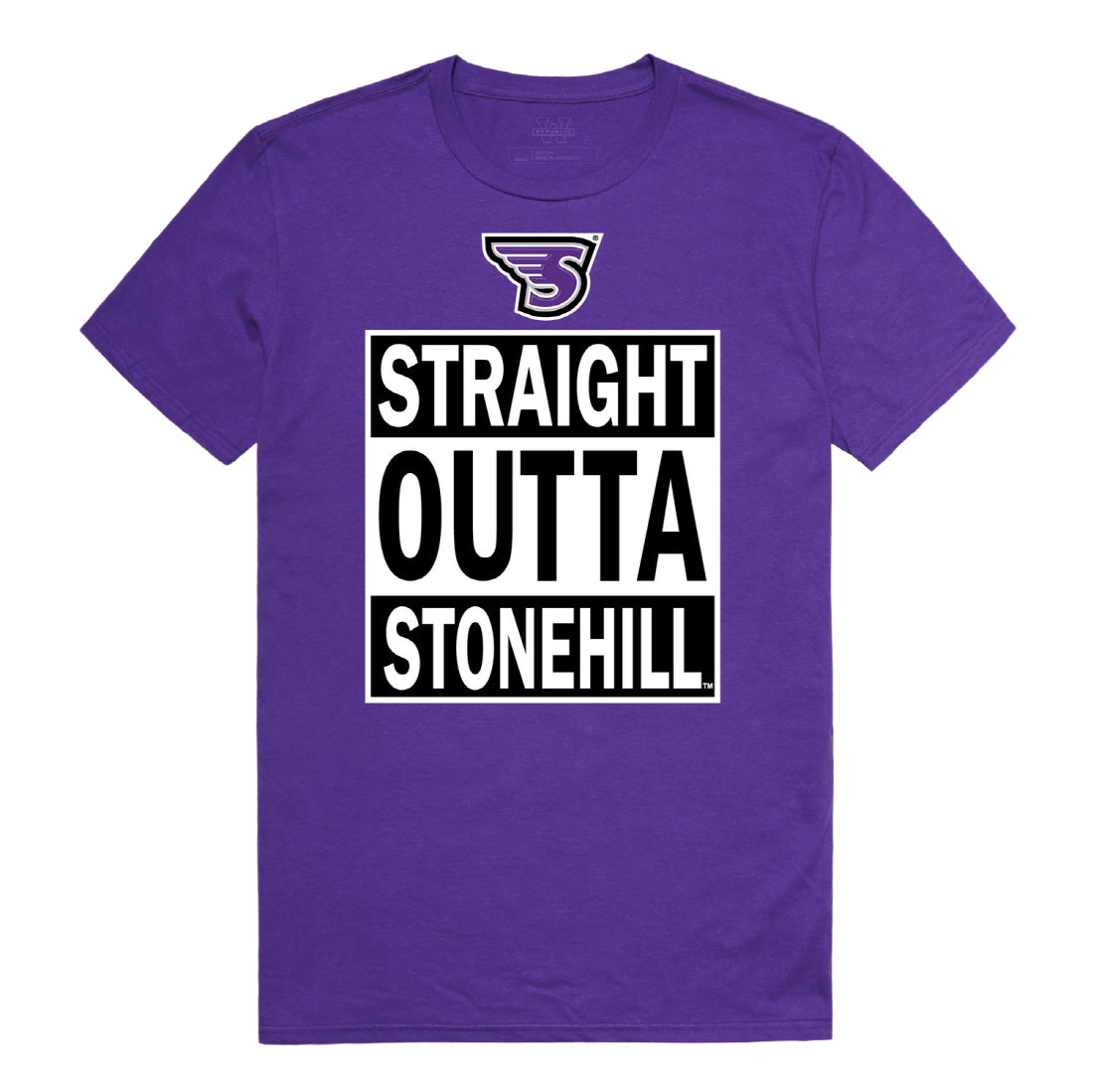 Stonehill College Skyhawks Straight Outta Tee T-Shirt