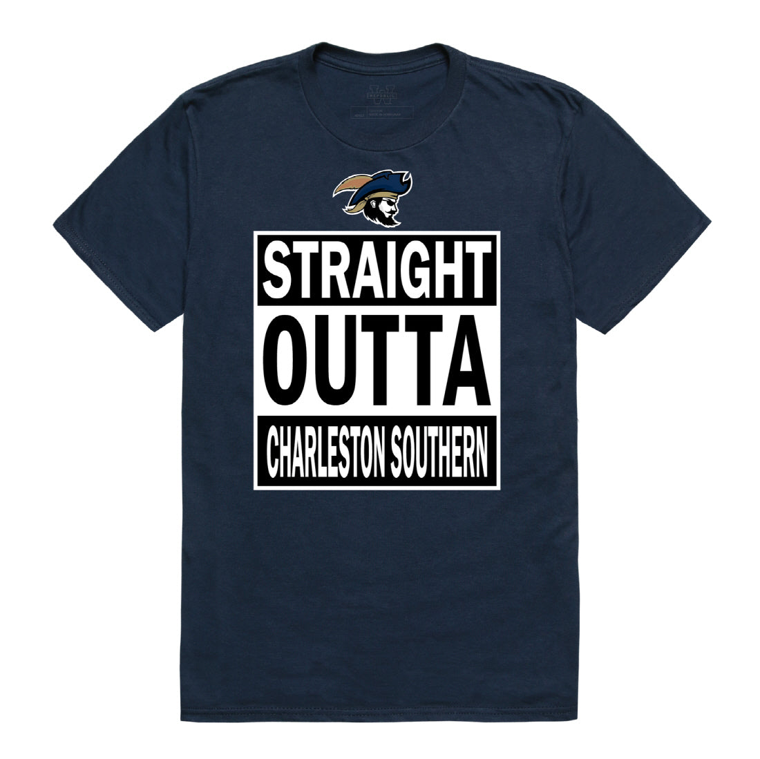 Charleston Southern University Buccanneers Straight Outta Tee T-Shirt