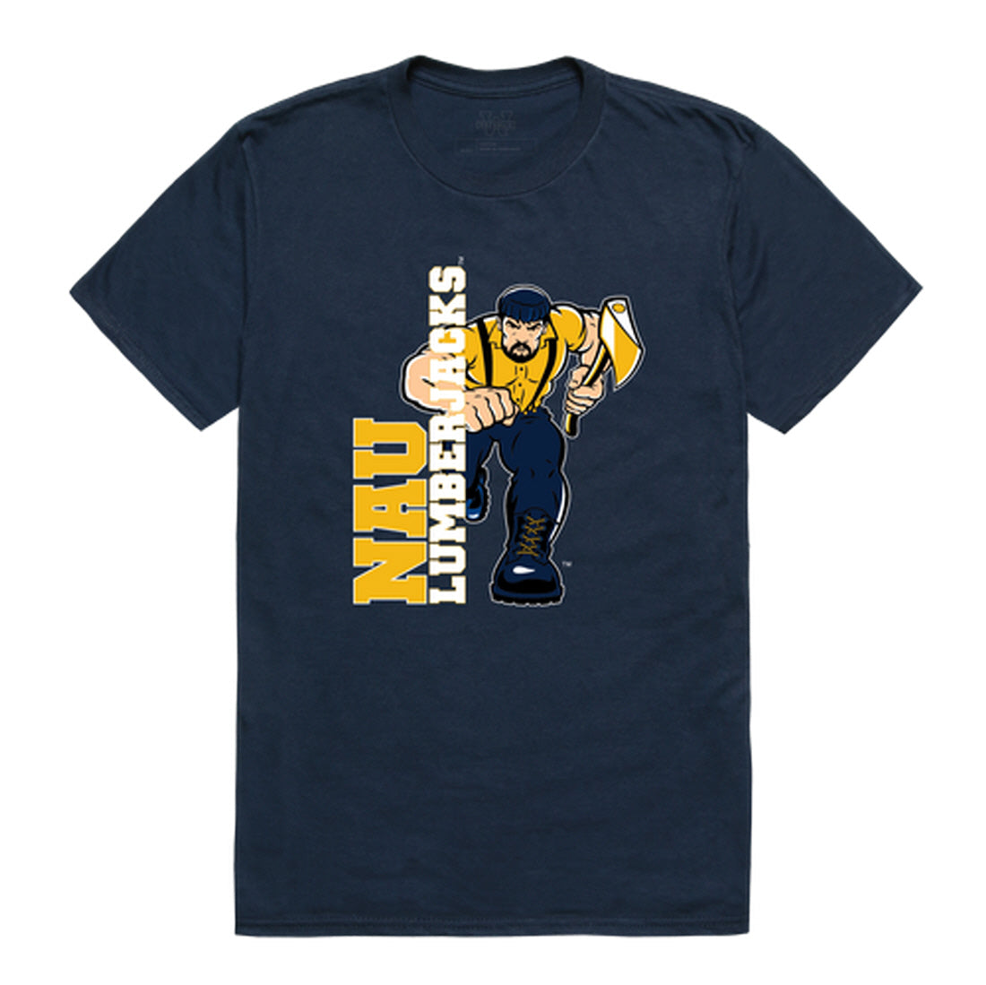 NAU Northern Arizona University Lumberjacks Ghost College Tee T-Shirt