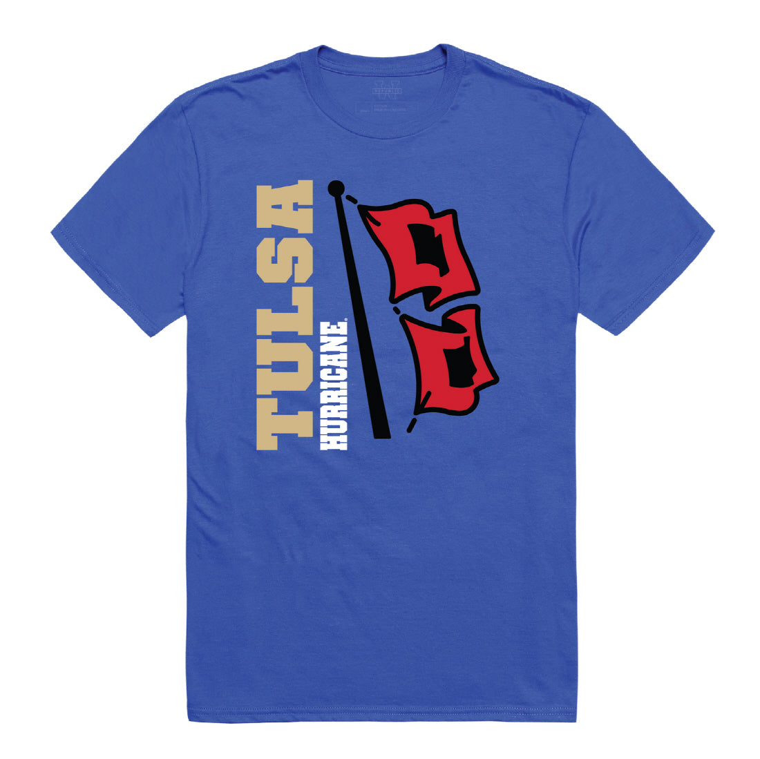 University of Tulsa Golden Hurricane Ghost College Tee T-Shirt