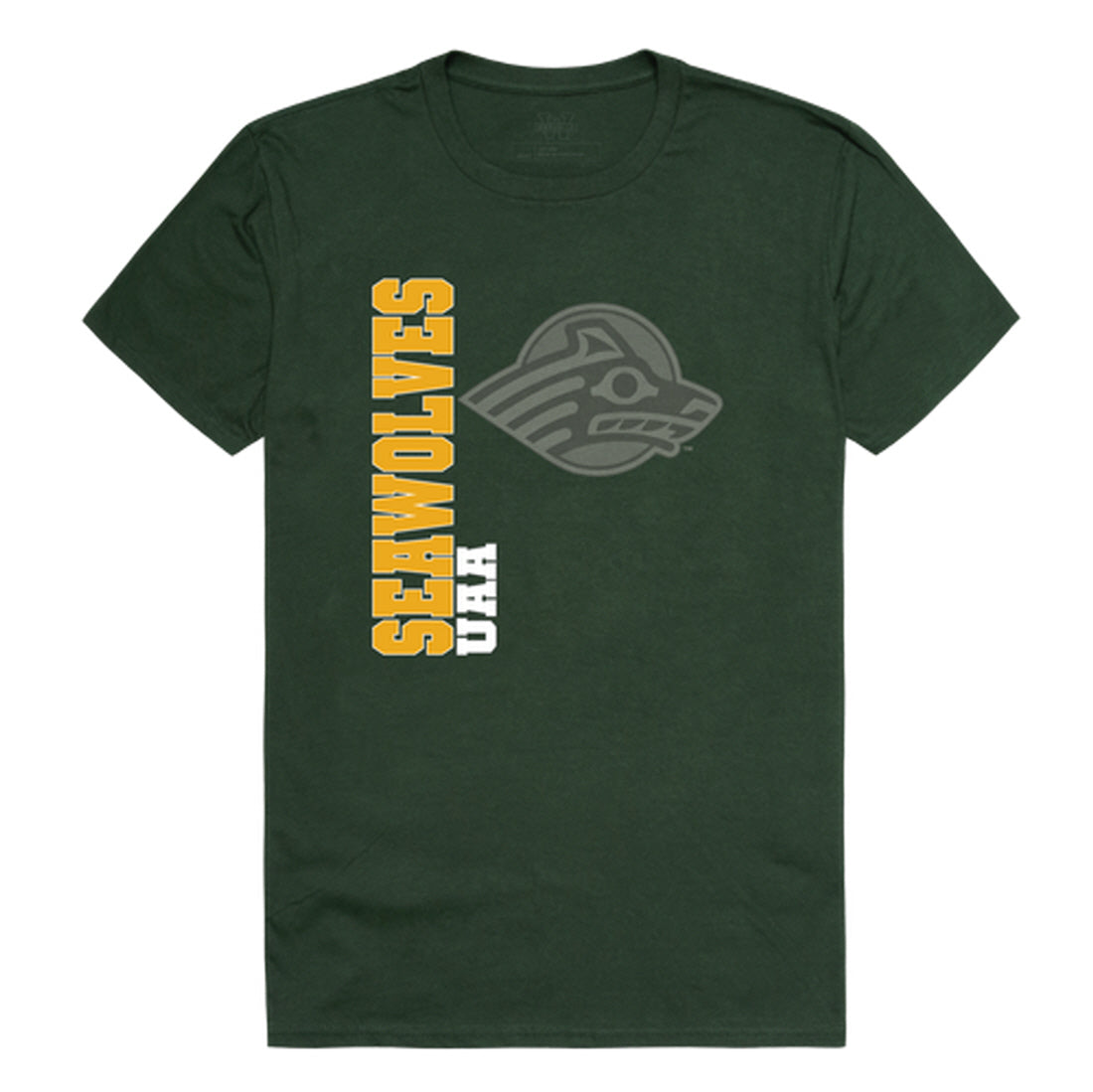 University of Alaska Anchorage Seawolves Ghost College Tee T-Shirt