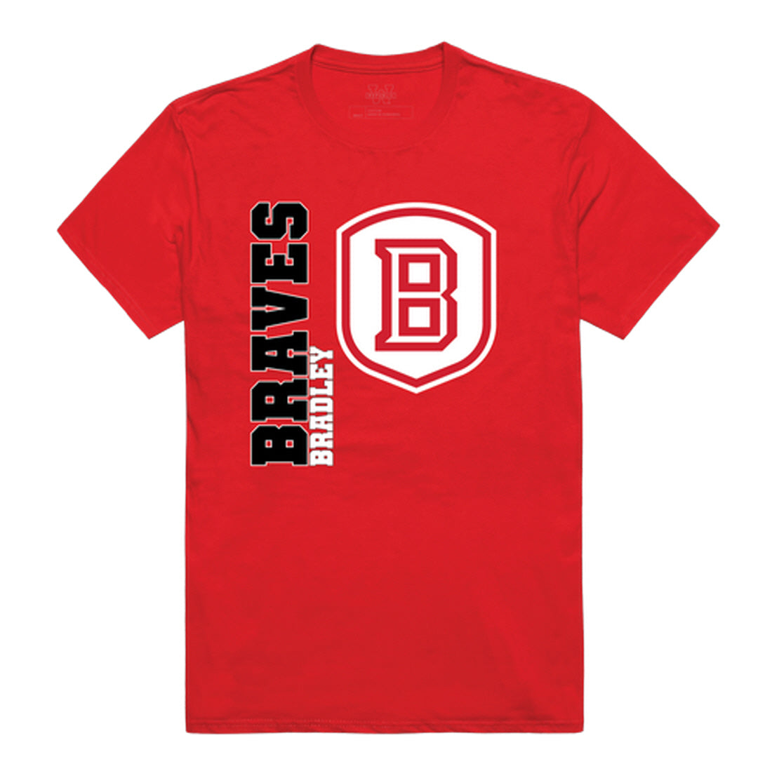 Bradley University Braves Ghost College Tee T-Shirt