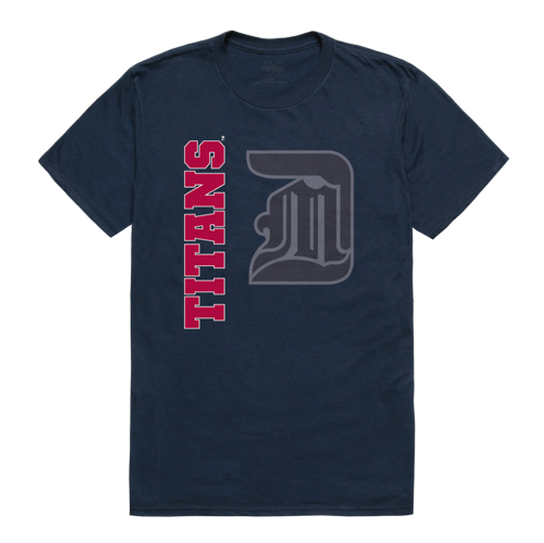 University of Detroit Mercy Titans Ghost College Tee T-Shirt