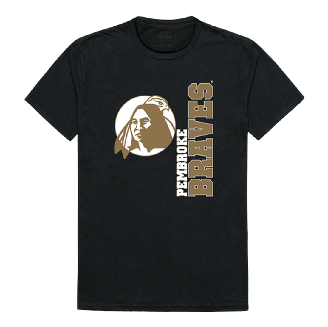 University of North Carolina at Pembroke Braves Ghost College Tee T-Shirt