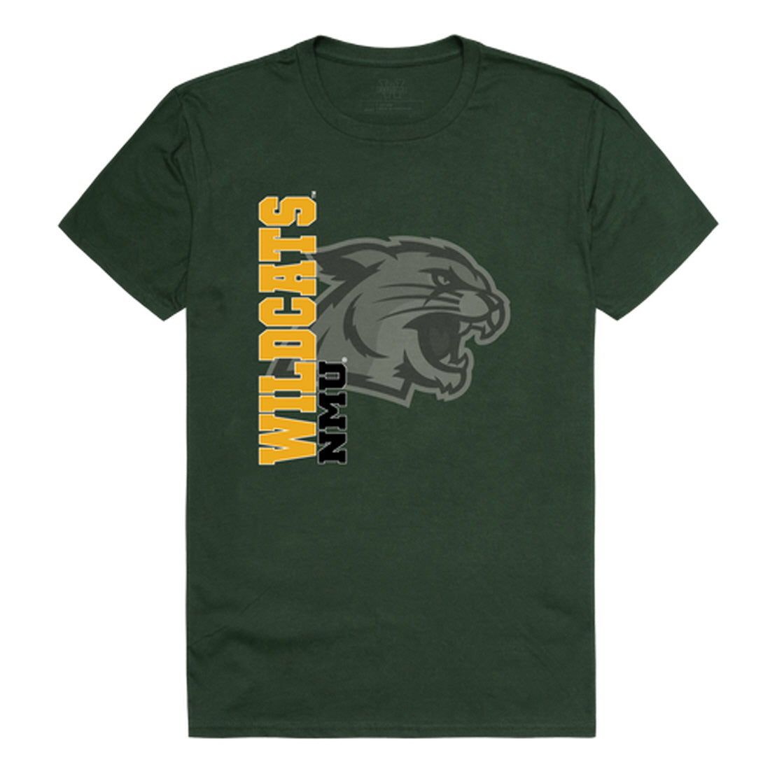 NMU Northern Michigan University Wildcats Ghost College Tee T-Shirt