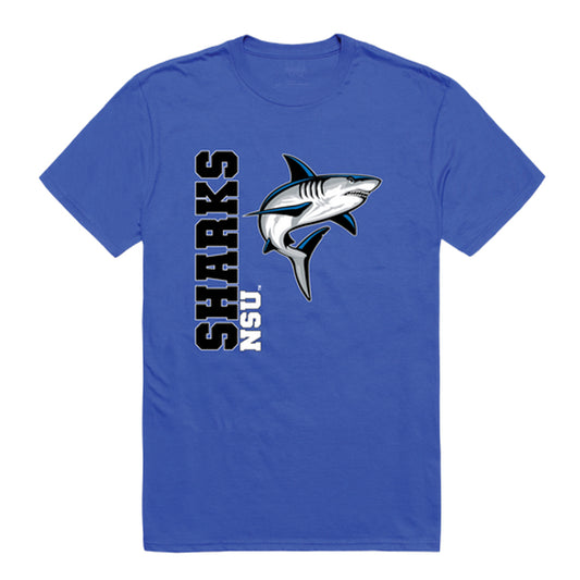 NSU Nova Southeastern University Sharks Ghost College Tee T-Shirt