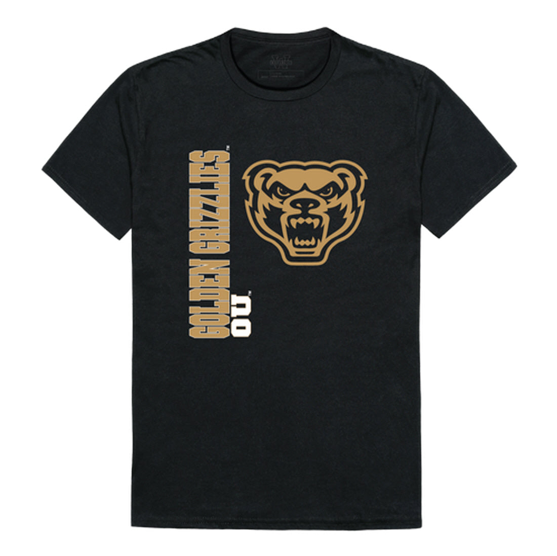 Oakland University Golden Grizzlies Ghost College Tee T-Shirt