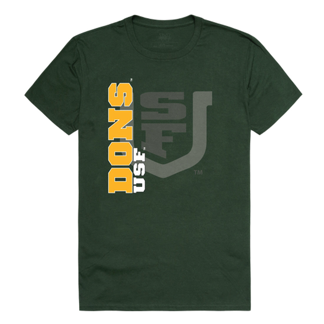 USFCA University of San Francisco Dons Ghost College Tee T-Shirt