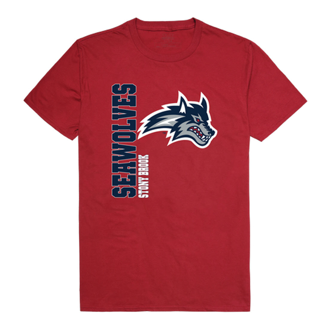 Stony Brook University Seawolves Ghost College Tee T-Shirt