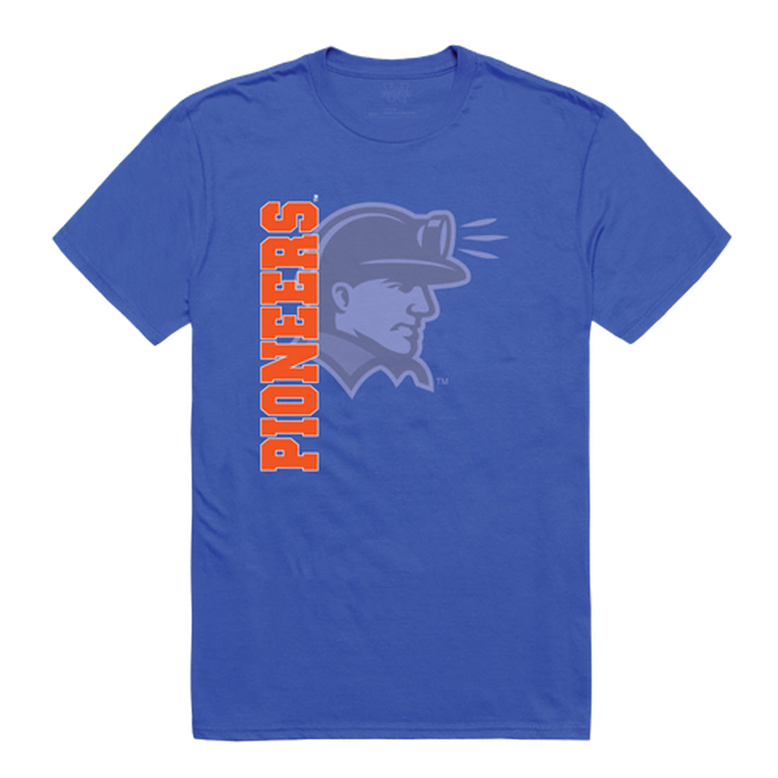 UW University of Wisconsin Platteville Pioneers Ghost College Tee T-Shirt