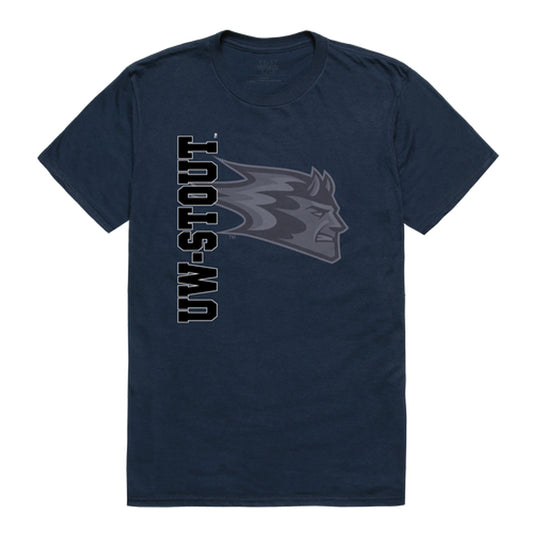 University of Wisconsin-Stout Blue Devils Ghost College Tee T-Shirt