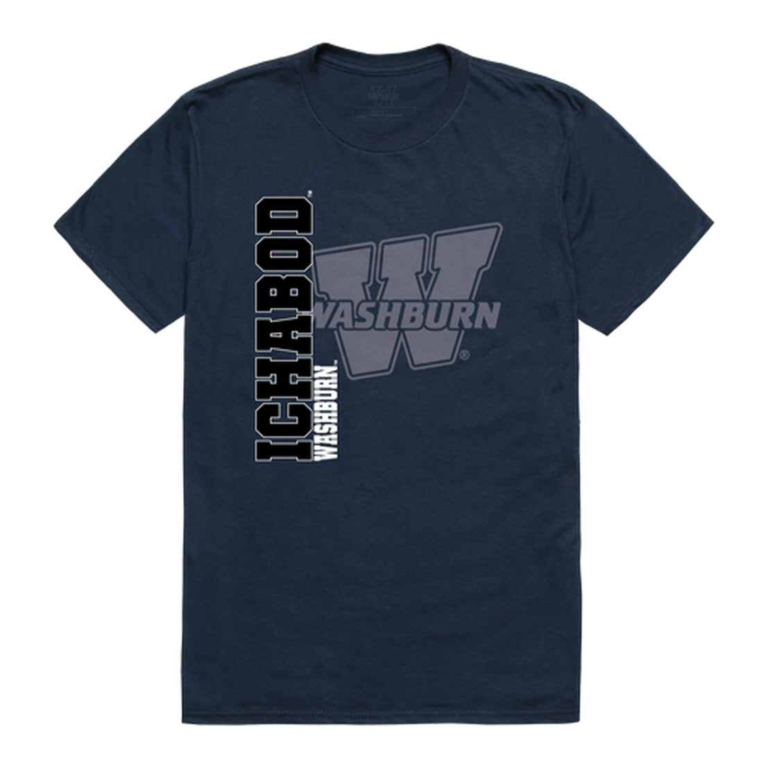 Washburn University Ichabods Ghost College Tee T-Shirt