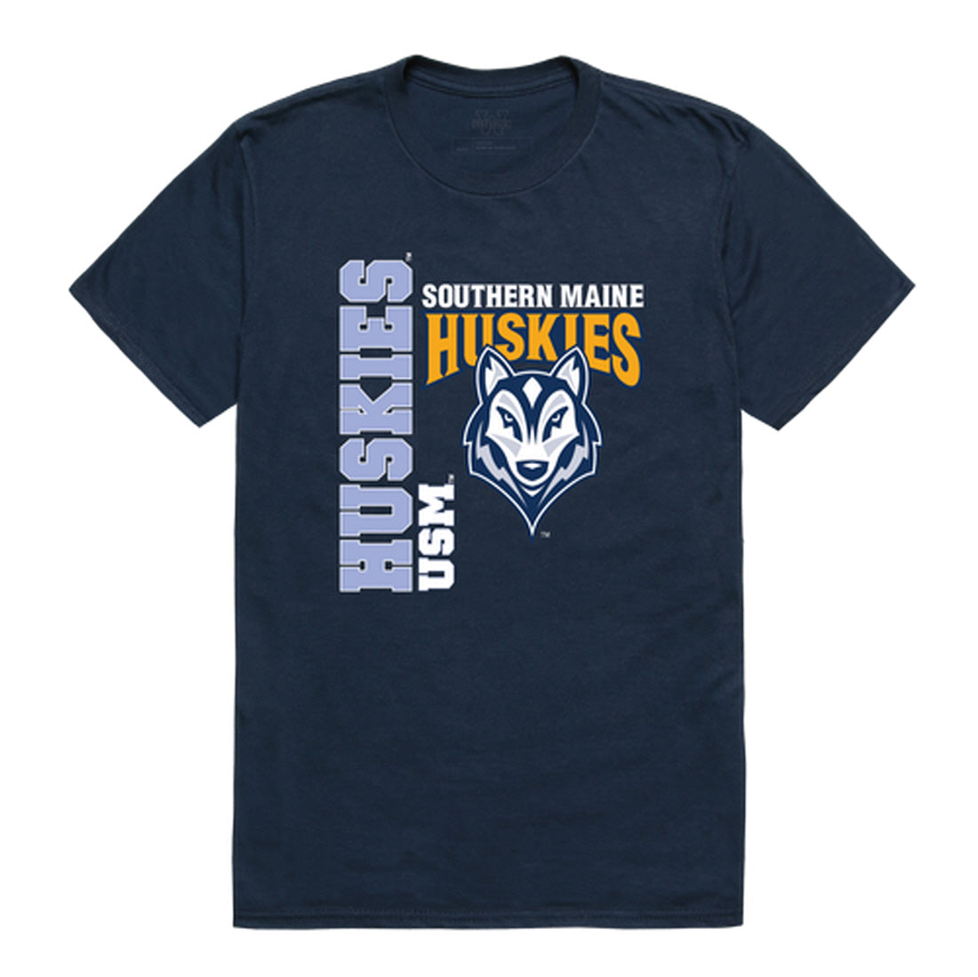 University of Southern Maine Huskies Ghost College Tee T-Shirt