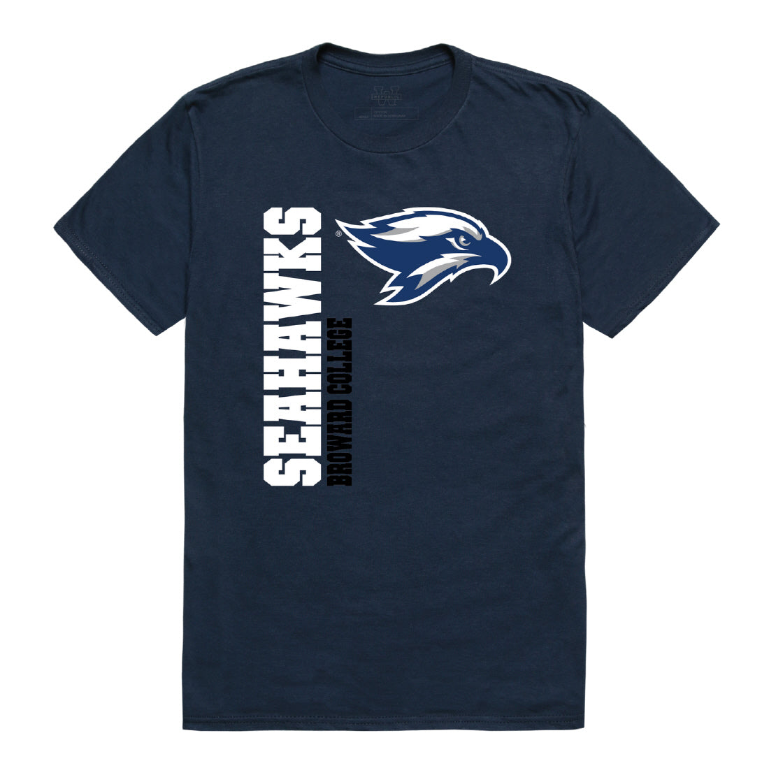 Broward College Seahawks Ghost College Tee T-Shirt