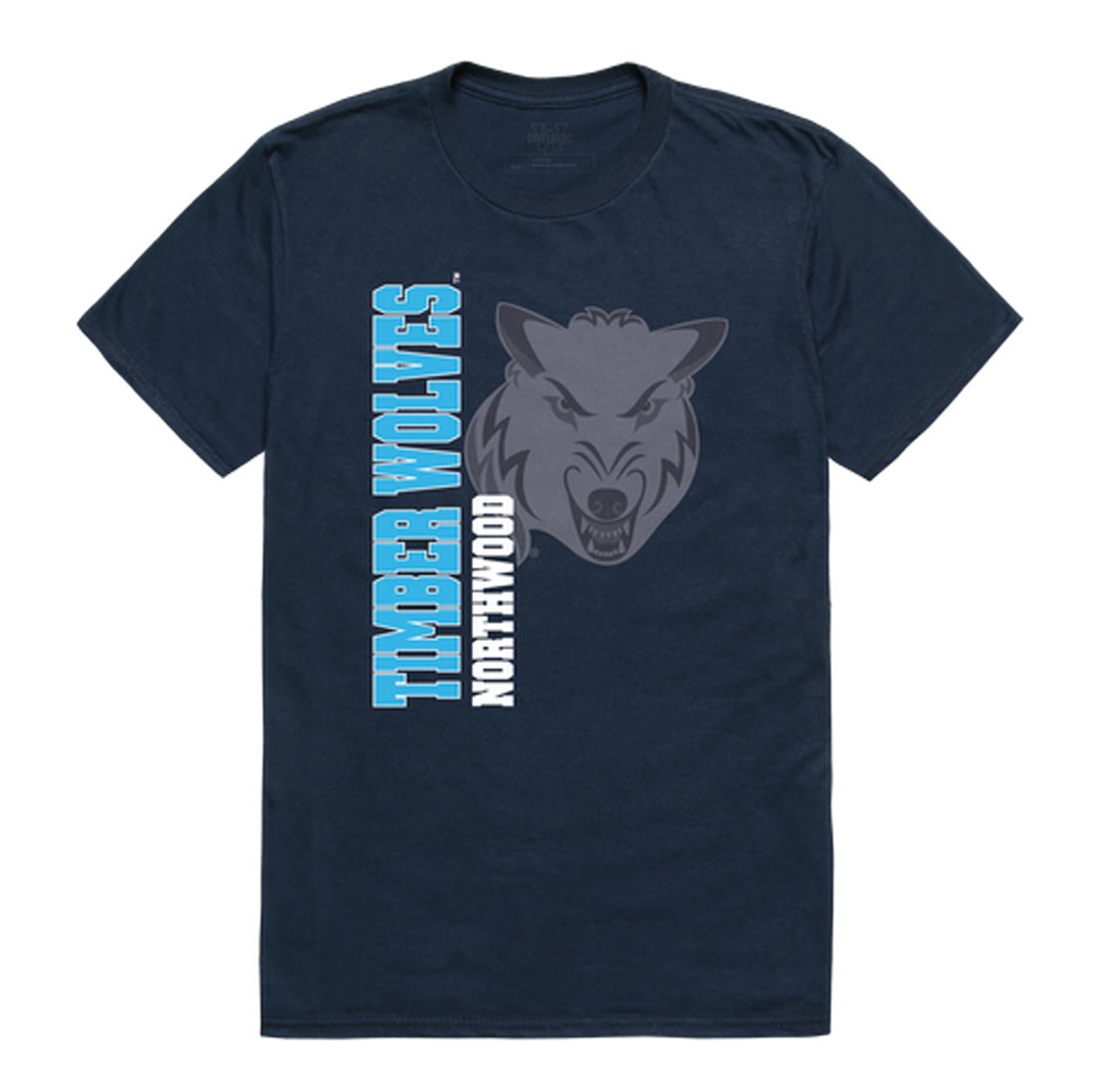 Northwood University Timberwolves Ghost College Tee T-Shirt