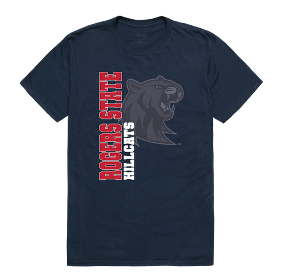 Rogers State University Hillcats Ghost College Tee T-Shirt