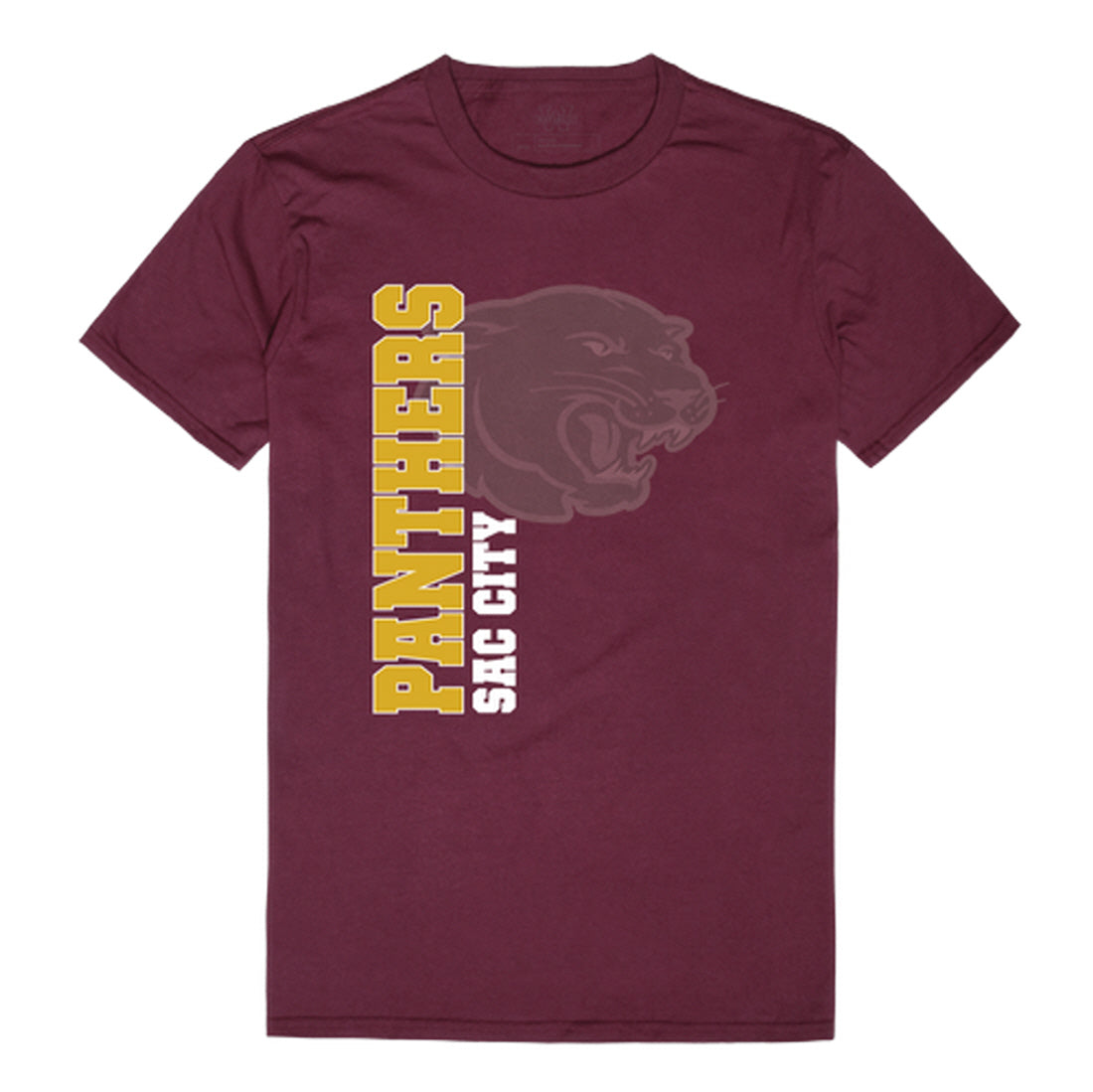 Sacramento City College Panthers Ghost College Tee T-Shirt