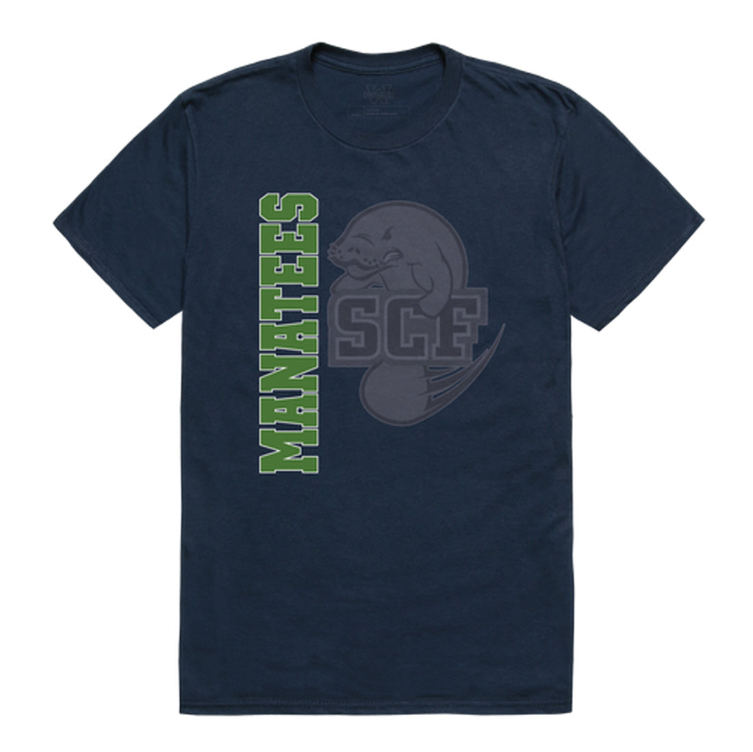 State College of Florida Manatee Ghost College Tee T-Shirt