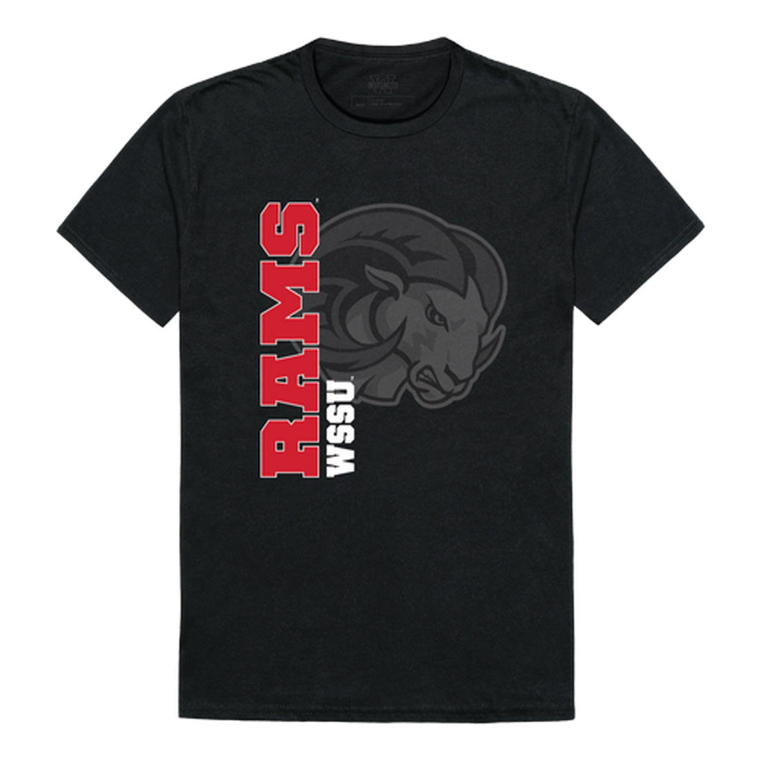 Winston-Salem State Rams Ghost College Tee T-Shirt