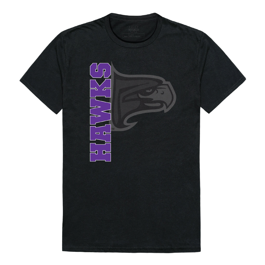 Hunter College Hawks Ghost College Tee T-Shirt