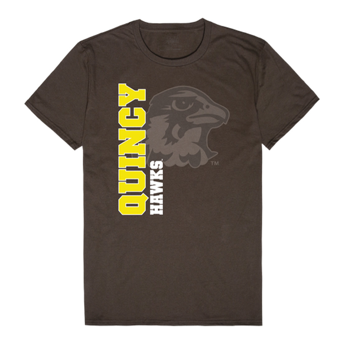 Quincy Hawks Ghost College Tee T-Shirt