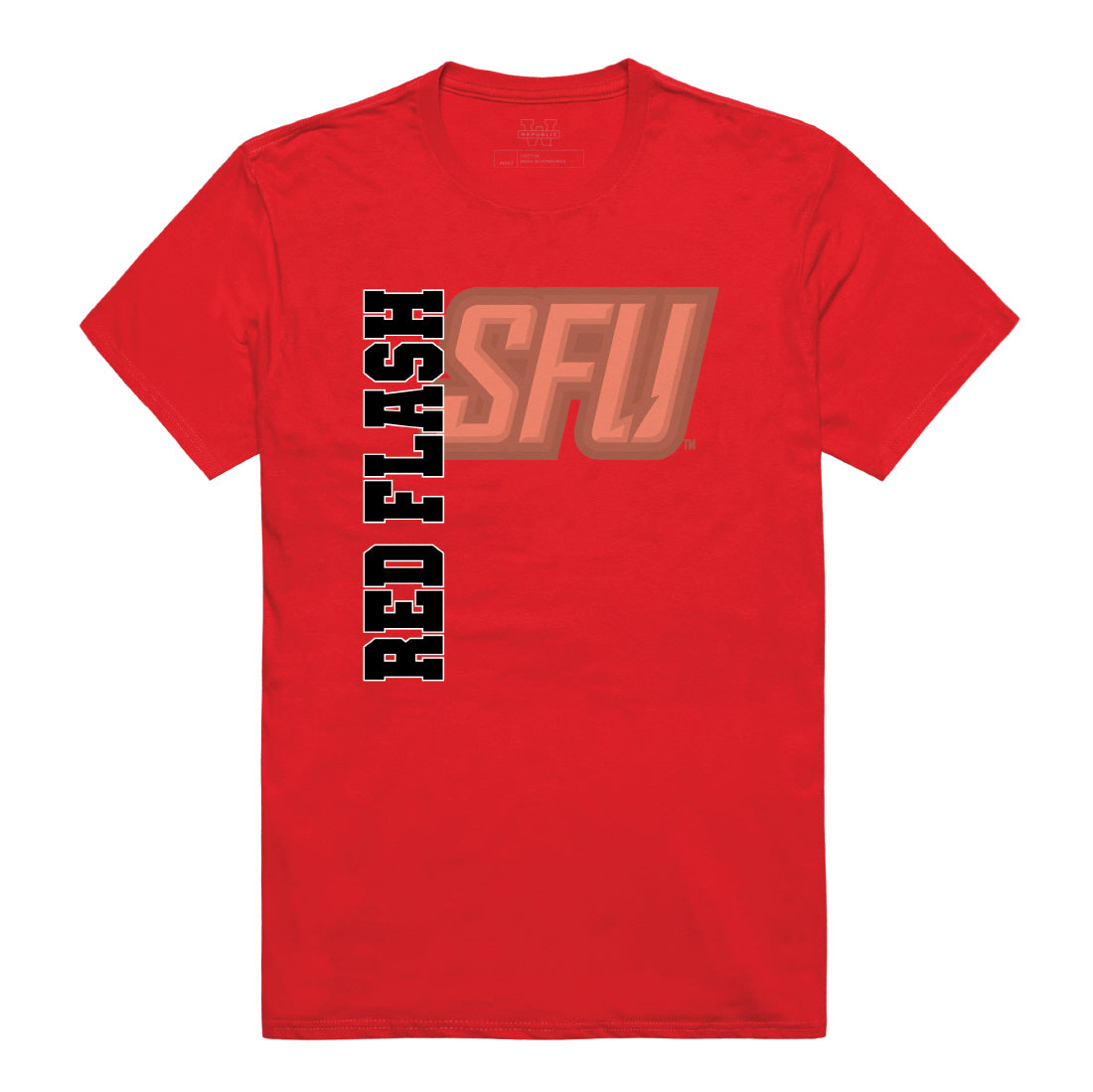 Saint Francis U Red Flash Ghost College Tee T-Shirt