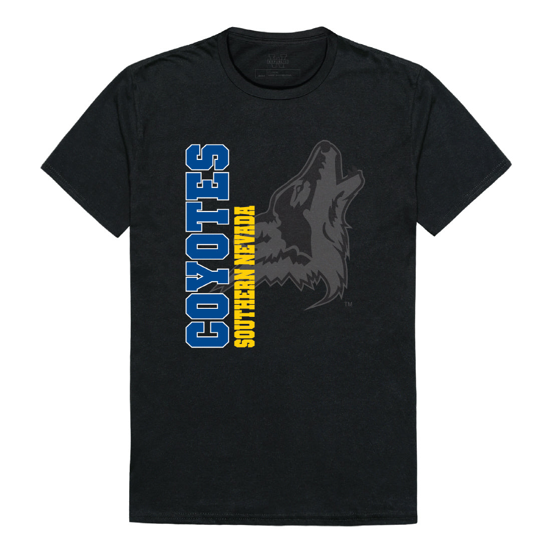 College of Southern Nevada Coyotes Ghost College Tee T-Shirt