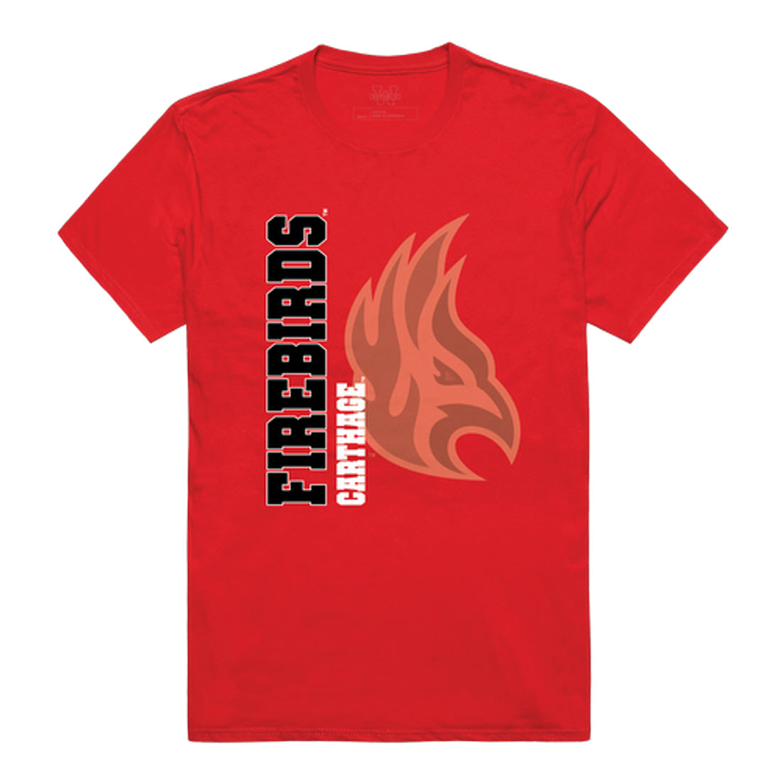 Carthage Firebirds Ghost College Tee T-Shirt