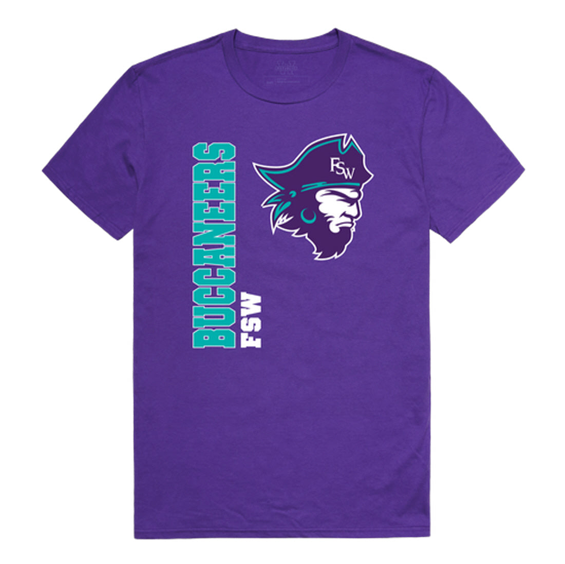 Florida SouthWestern The Buccaneers Ghost College Tee T-Shirt