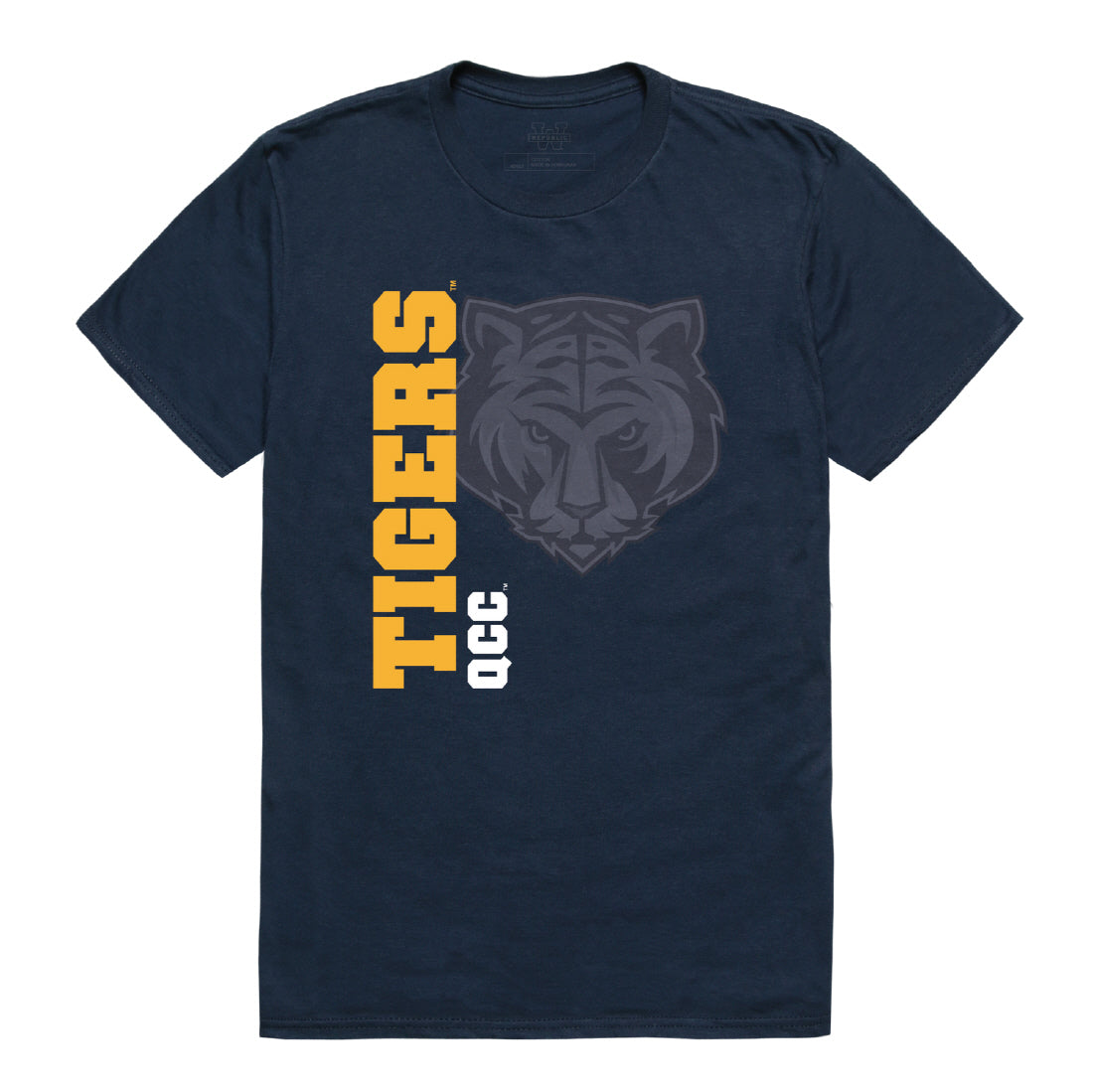 QCC Queensborough Tigers Ghost College Tee T-Shirt